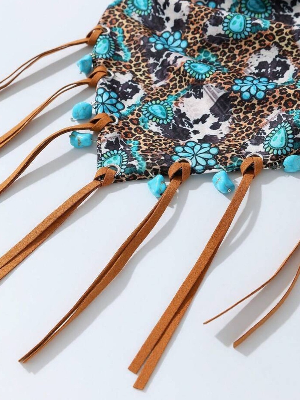 boho scarf S154 - Picture 3 of 6